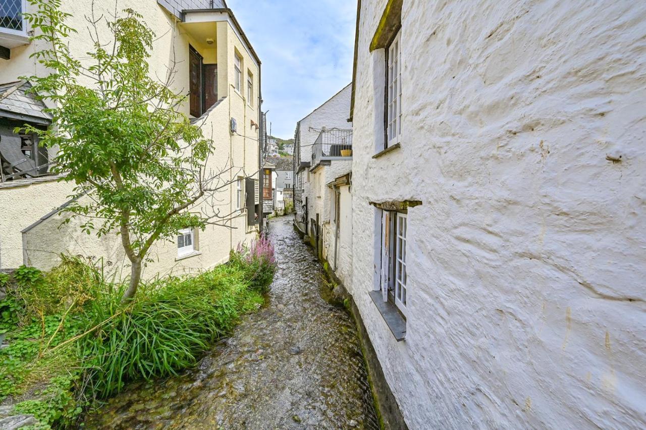 Luxury Couple'S Getaway With River Views And Parking Polperro Esterno foto