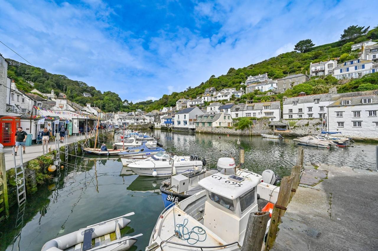 Luxury Couple'S Getaway With River Views And Parking Polperro Esterno foto